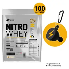 UNIVERSE NUTRITION - NITRO WHEY DE 3kg GALLETA CON PORTASUPLES - PROTEÍNA WHEY