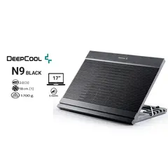 DEEPCOOL - Cooler para Laptop N9 BLACK