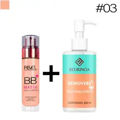 GENERICO - Pack BB Matte Liquid 03 REVEL + Removedor Ecorincia 200 ml