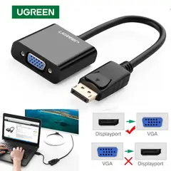 UGREEN - Adaptador Convertidor Displayport A Vga Premium Dp