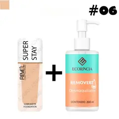 GENERICO - Pack Fundation Super Stay 06 REVEL + Removedor 200 ml