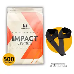 MYPROTEIN - CREATINA DE 500gr CON STRAPS - CREATINA MONOHIDRATADA