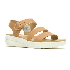 HUSH PUPPIES - Sandalia Mujer Breathe 3-Band Marron