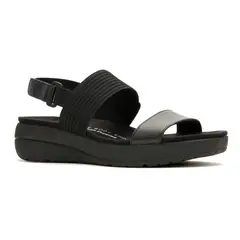 HUSH PUPPIES - Sandalia Mujer Breathe Gore Negro