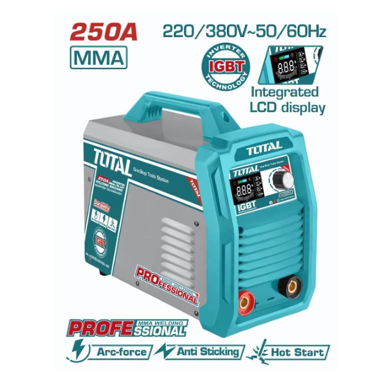 Maquina de Soldar Inverter IGBT MMA 30-250A LCD - TW225029