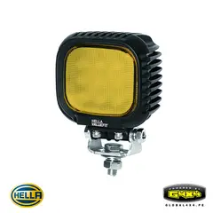 HELLA - Faro Led Cuadrado 4′ 25w 2200lm Luz Ambar
