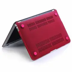 GENERICO - Carcasa Rígida Rojo Vino Mate para MacBook Pro Air13 a1706