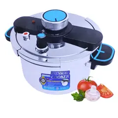 GENERICO - OLLA BRIKENIA DE ACERO QUIRURGICO 5 LITROS BK-K50L PLATEADO