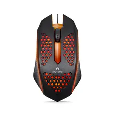 ENKORE - Mouse Gamer Alámbrico 1000DPI Negro Levitron EKM 107