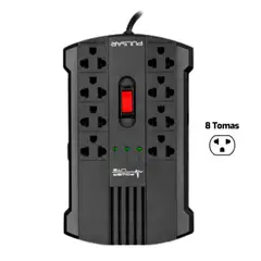 POWER LITE - PULSAR AVR PLI1200 1200VA600W 8SALIDAS 4AVR+4PROTECT