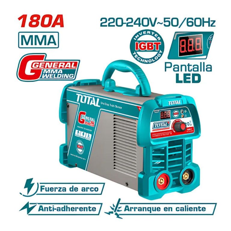 Maquina Soldadora Inverter MMA 15 - 180A LCD - TW218059