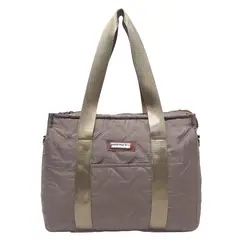 KENGAR - Bolsos Puffer tierra