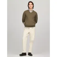 TOMMY HILFIGER - M SYRACUSE VNECK SWEATER TH