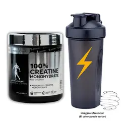 KEVIN LEVRONE - CREATINA KL DE 300gr CON SHAKER - CREATINA MONOHIDRATADA