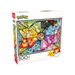 BUFFALO - Pokemon Rompecabeza 500 Piezas Eevee Set Evolutivo Ex