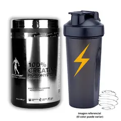 KEVIN LEVRONE - CREATINA DE 500gr CON SHAKER - CREATINA MONOHIDRATADA