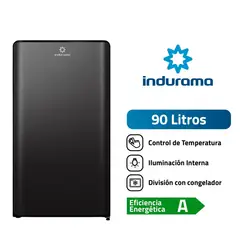 INDURAMA - FRIGOBAR RI-109N NEGRO - 90L