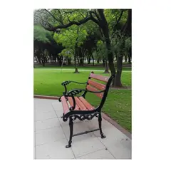 DMUEBLES - BANQUETA PARQUE JARDIN MILANO BANCA NATURAL