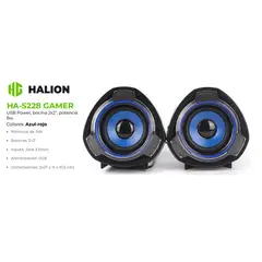 HALION - Parlante Gamer HA-S228 USB Power 6w