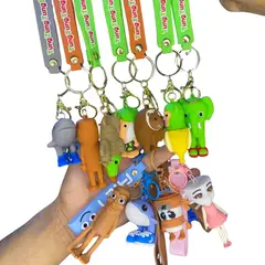 GENERICO - Pack de 12 Llaveros Tralalero Tralalá Brainrot Italiano