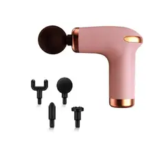 GENERICO - MINI Pistola de Masaje - Masajeador Muscular BX-760 ROSADO