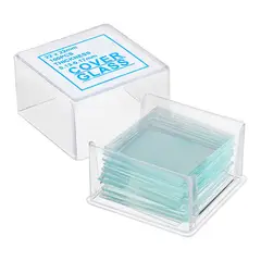 GENERICO - LAMINA CUBRE OBJETO 22mm X 22 mm paquete x 100 UNDS