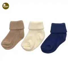 GENERICO - PACK X 3 MEDIAS BEBE NEMITO 100% ALGODON