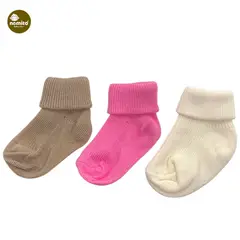 GENERICO - PACK X 3 MEDIAS BEBE NEMITO 100% ALGODON