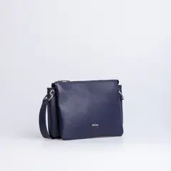 PRUNE - BANDOLERA MALLORCA EN CUERO GRANEADO_.