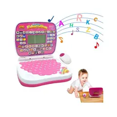 GENERICO - COMPUTADORA LAPTOP PARA NIÑAS EDUCATIVA DIDACTICA BILINGUE