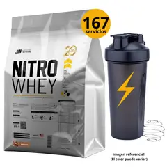 UNIVERSE NUTRITION - NITROWHEY DE 5kg CHOCOLATE CON SHAKER - PROTEÍNA WHEY