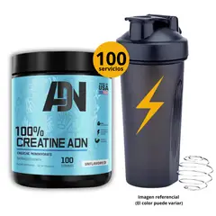 ADN - CREATINA DE 250gr CON SHAKER - CREATINA MONOHIDRATADA