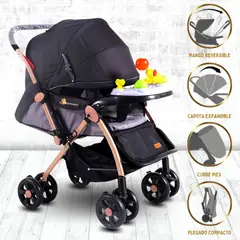 CONFORT - Coche Cuna Musical SUMMER BLACK
