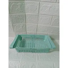 GENERICO - CESTA EXPANDIBLE PARA REFRIGERADORA - CELESTE