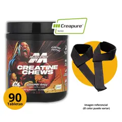 MUSCLETECH - CREATINA CREAPURE DE DE 90 PASTILLAS CON STRAPS - CREATINA MONOHIDRATADA CREAPURE
