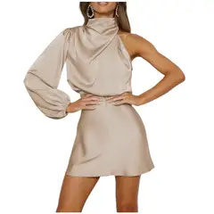 GIOIO - Vestido de gala MujerBeige