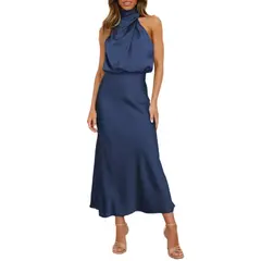 GIOIO - Vestido de gala MujerAzul