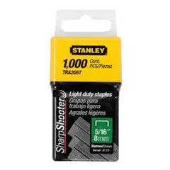STANLEY - GRAPAS PARA USO LIGERO 516 1000 PIEZAS - TRA205T