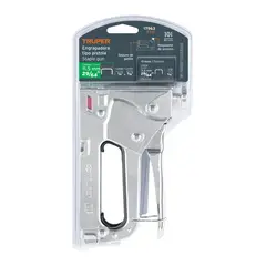 TRUPER - Engrapadora tipo pistola para ¼516 38 con 200 grapas ET-21 - 17963