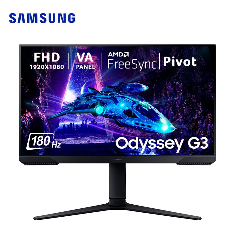 Monitor Odyssey G3 LS24DG300ELXPE 24 pulgadas Full HD 180 Hz 1 ms
