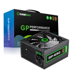 GAMEMAX - FUENTE PODER GAMER 650W 80 PLUS BRONZE GP-650