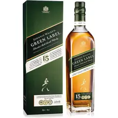 JOHNNIE WALKER - Whisky Green Label Botella 750ml