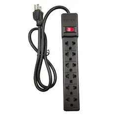 FORZA - EXTENSION supresor de picos - 6 tomas - cordón 0.9 metros -