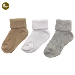 GENERICO - PACK X 3 MEDIAS BEBE NEMITO 100% ALGODON