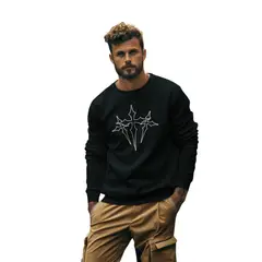 GENERICO - POLERA SIN CAPUCHA HOMBRE - LO QUE NO NECESITAS