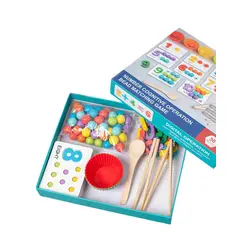 GENERICO - Juguete de clasificación de colores Montessori