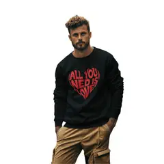 GENERICO - POLERA SIN CAPUCHA HOMBRE - LO QUE NO NECESITAS