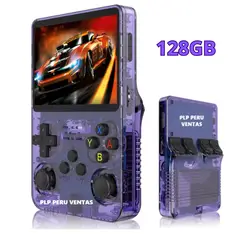 OEM - Consola Portatil R36S 128GB 3500mAh Purpura