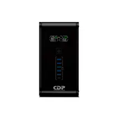 CDP - UPS R-SMART 1510I 1500VA / 900W / 10 SALIDAS / 5 PORT USB-A NEGRO