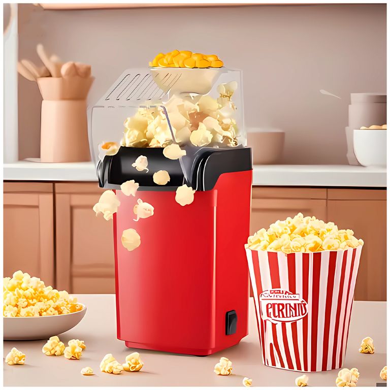 Máquina De Pop Corn Rojo